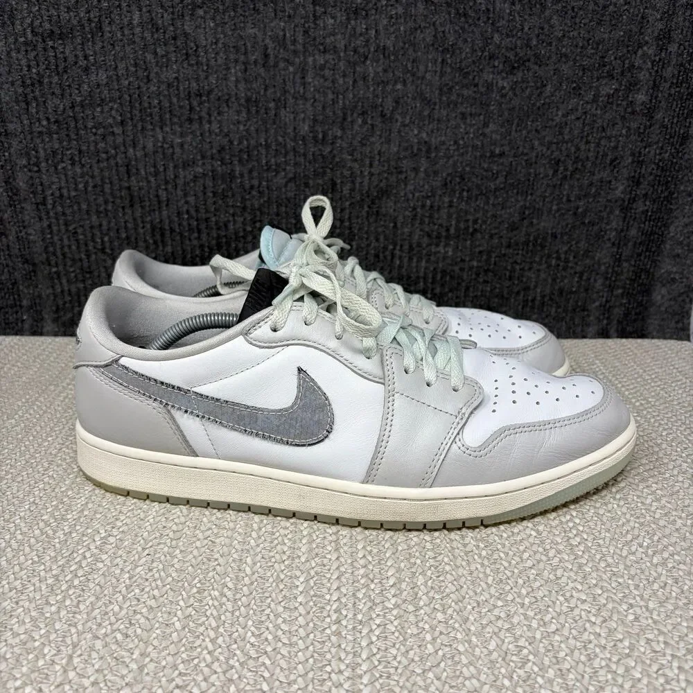 Nike Air Jordan 1 Retro Low OG Year of The Snake White Grey Men’s 13 HF3144-100